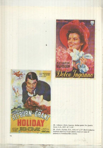 Lamina 30 The movie Poster Book: Powell Carroll  y en trasera Temple stowaway
