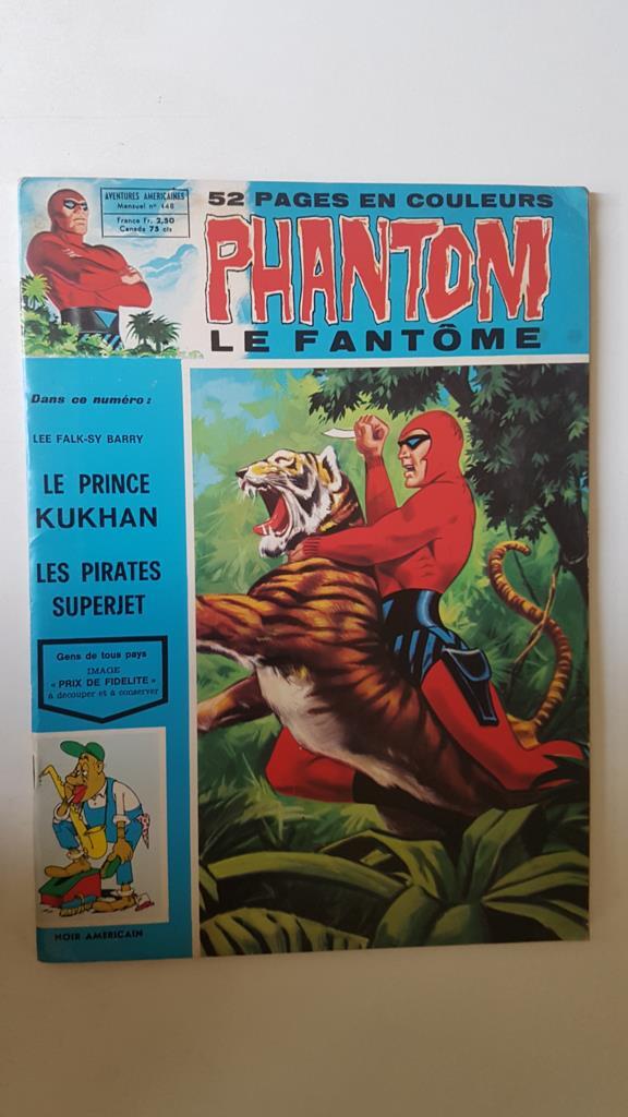Phantom le fantome numero 448: Safari a travers la ville