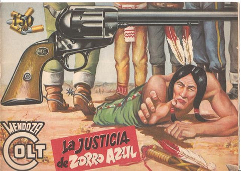 Rollan: Mendoza Colt original numero 026: La justicia de zorro azul