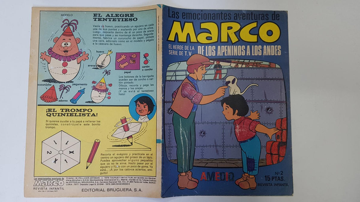 Marco de los apeninos a los andes,revista numero 02: Amedio