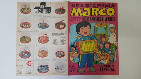 Marco de los apeninos a los andes,revista numero 19: Funcion especial