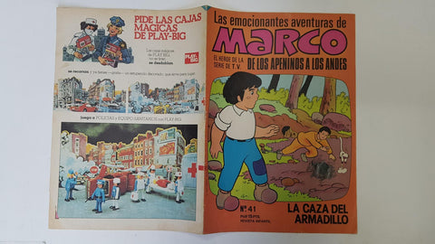 Marco de los apeninos a los andes,revista numero 41 La caza del armadillo