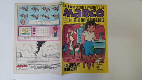 Marco de los apeninos a los andes,revista numero 43: El restaurante distinguido