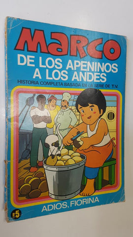 Marco de los apeninos a los andes, TOMO numero 05: Adios, Fiorina (numerado 2 en interior)