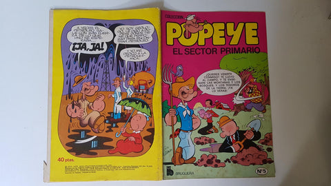 Bruguera: Coleccion Popeye numero 05: El sector primario