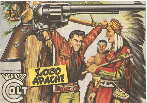 Rollan: Mendoza Colt original numero 053: Loco apache