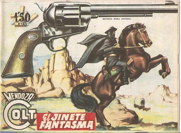 Rollan: Mendoza Colt original numero 062: El jinete fantasma