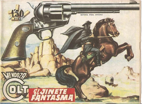 Rollan: Mendoza Colt original numero 062: El jinete fantasma
