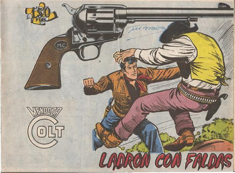 Rollan: Mendoza Colt original numero 080: Ladron con faldas