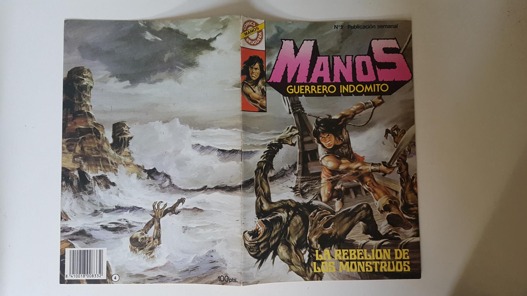 Manos numero 02 (poster central de V.Segrelles)