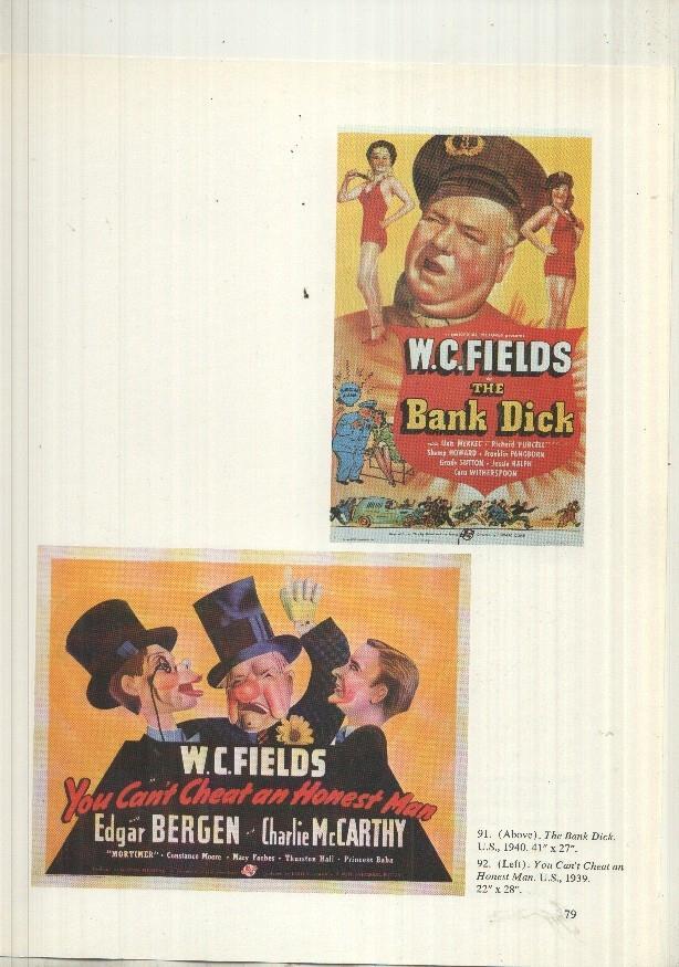 Lamina 33 The movie Poster Book: W.C. Fields you can t cheat an honest man y en trasera Love finds andy hardy 