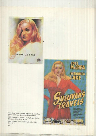Lamina 35 The movie Poster Book: Casa blanca por detras Veronica Lake 