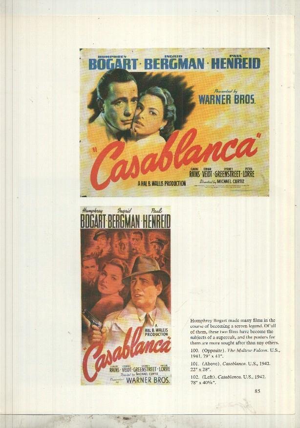 Lamina 35 The movie Poster Book: Casa blanca por detras Veronica Lake 