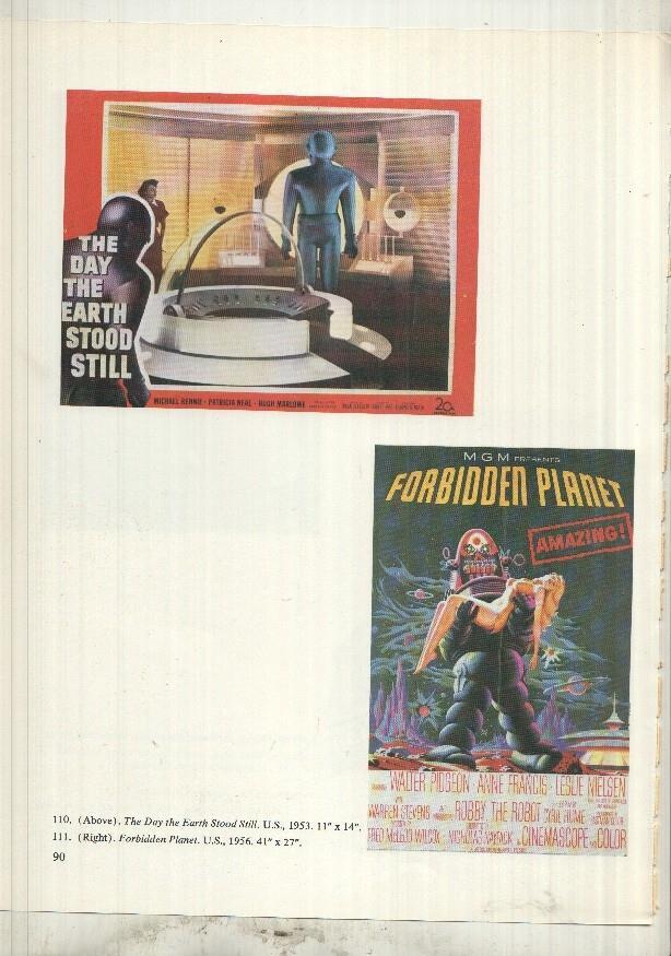 Lamina 37 The movie Poster Book:The day the earth stood still  en trasera Turner John Gafrield 