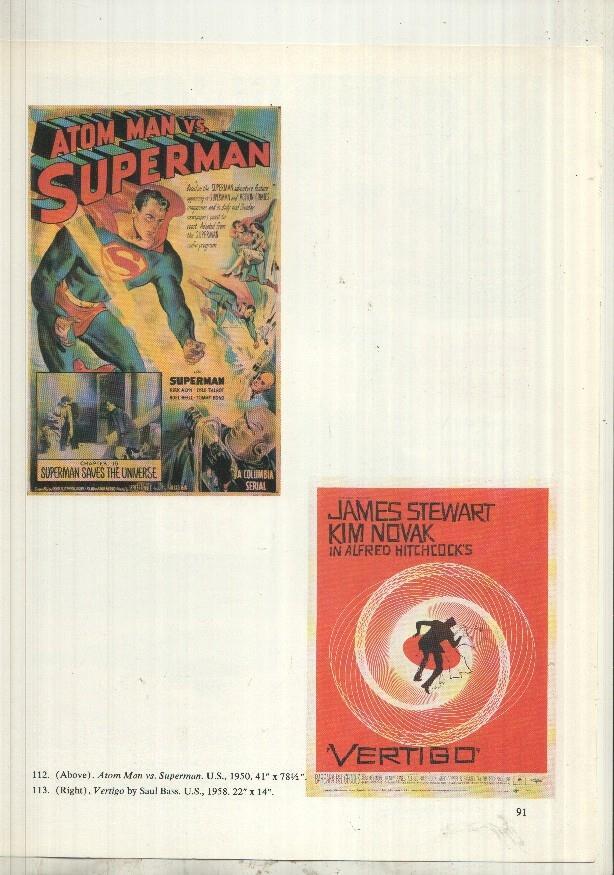 Lamina 38 The movie Poster Book: Marlon Brando  y en trasera SuperMan