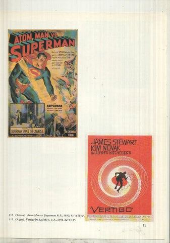 Lamina 38 The movie Poster Book: Marlon Brando  y en trasera SuperMan