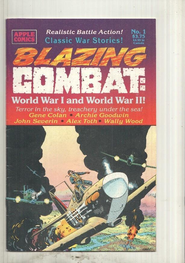 Blazing combat: World War I and World War II numero 1