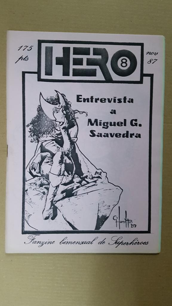 Fanzine:  Hero numero 8: entrevista a Miguel G.Saavedra