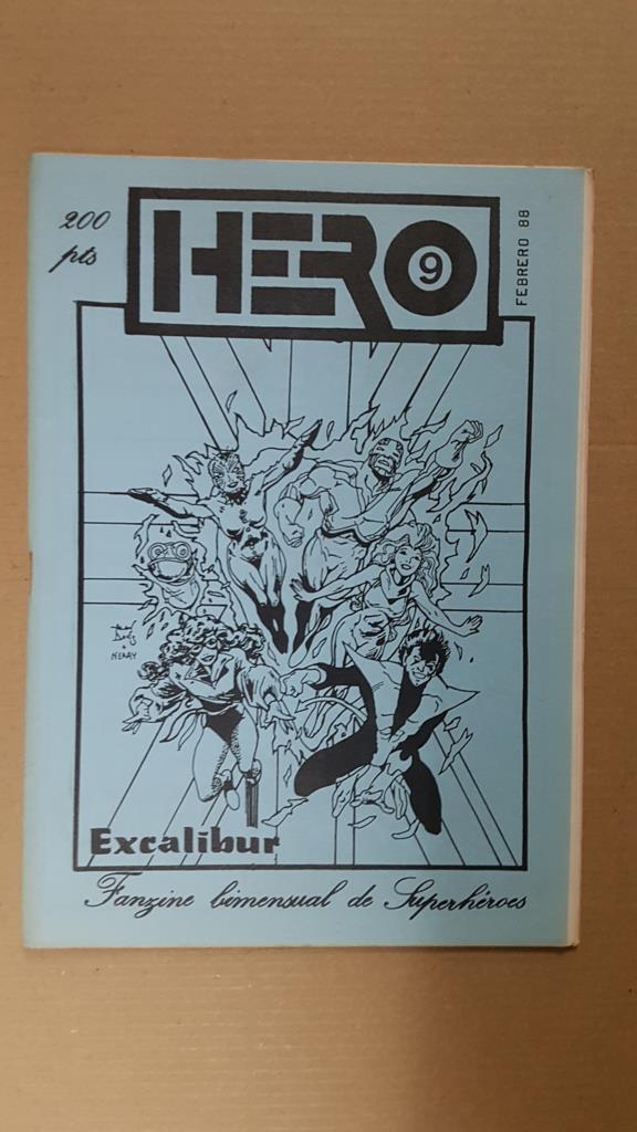 Fanzine:  Hero numero 9: Excalibur