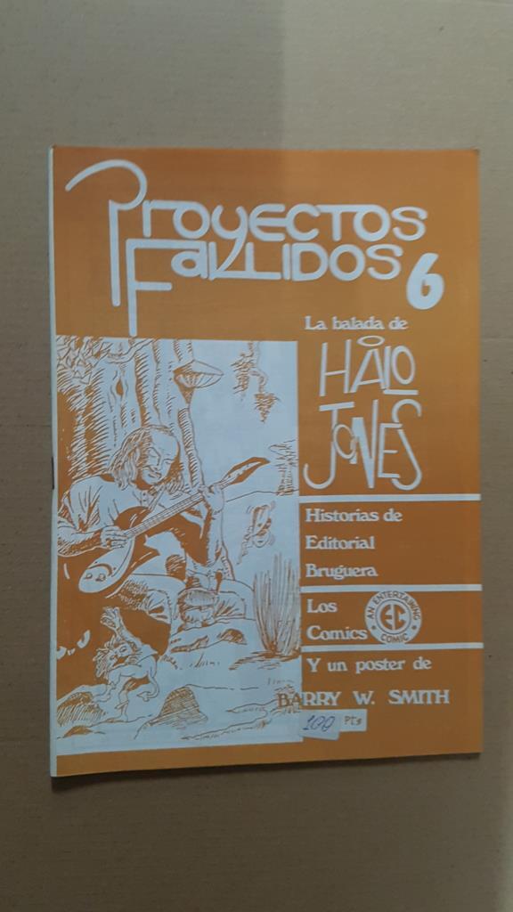 Fanzine: Proyectos fallidos numero 6: La balada de Halo Jones, poster B.W.Smith