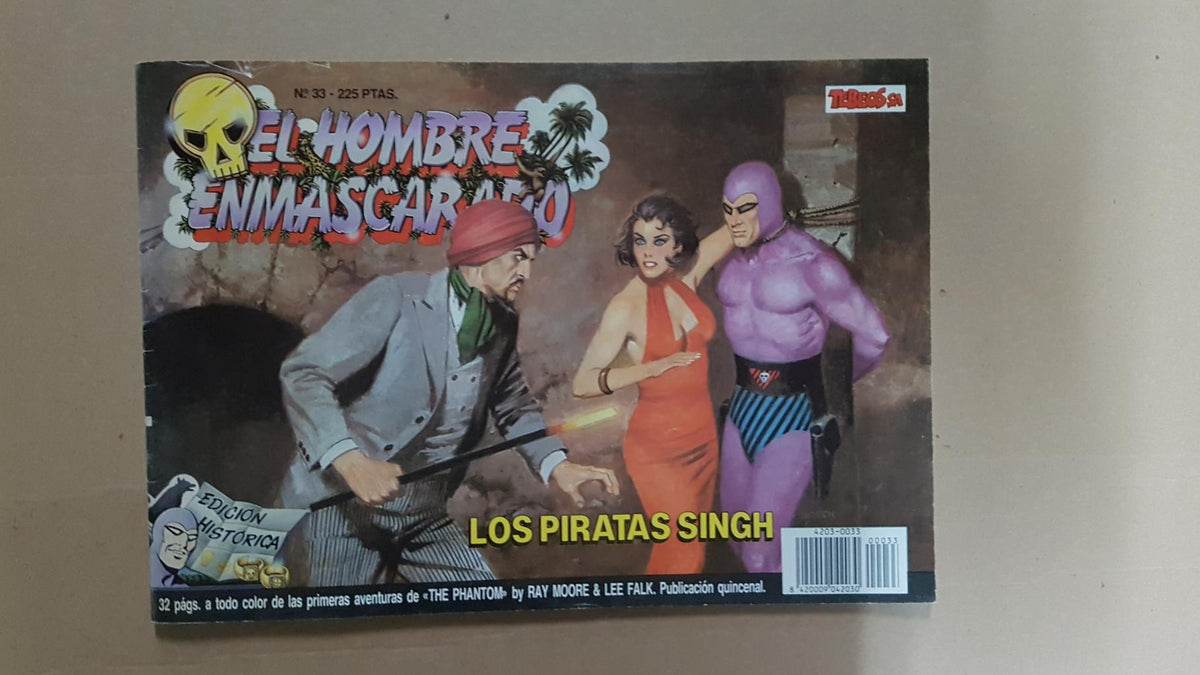Ediciones B: El hombre enmascarado numero 33: Los piratas singh