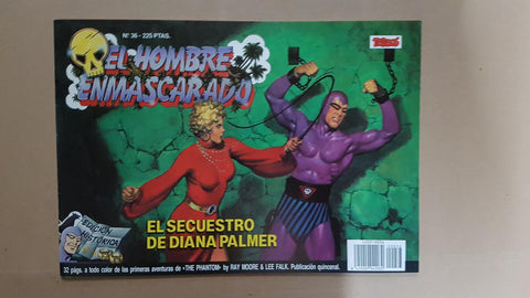 Ediciones B: El hombre enmascarado numero 36: El secuestro de Diana Palmer