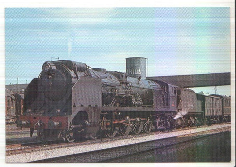 Postal JC0301: Locomotora 241-F-2257 serie 2201/2257. Est. de Lleida 28-09-69