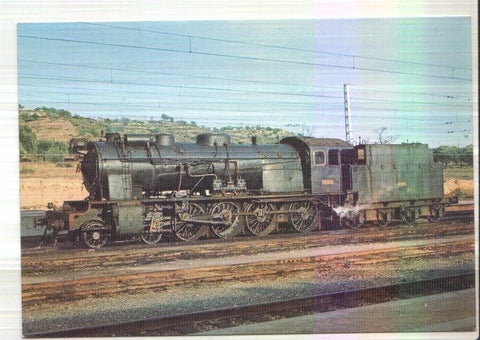 Postal JC0302: Locomotora 240 F 2262 , Ex. M.Z.A. serie 1400-2052CV. Mora la Nova