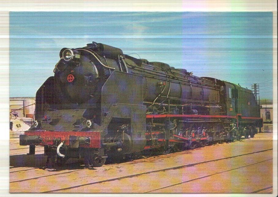 Postal JC0308: Locomotora serie 151F - 3101/3122. Vilanova i la Geltru