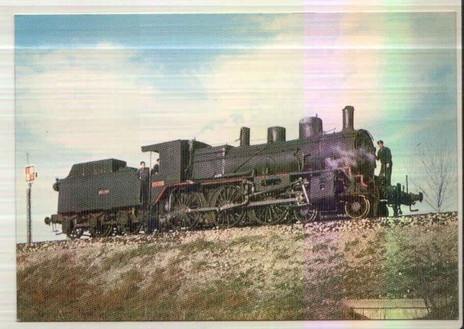 Postal JC0316: Locomotora serie 230-2075/2134. Lleida
