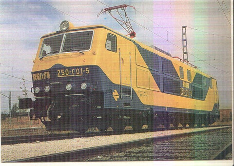 Postal JC0321: Locomotora serie 250