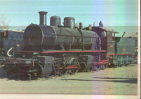 Postal JC0326: Locomotora Mallet, 060-4013. En Renfe fueron numeradas como 060-4001/4014. Foto del Rio. Tarragona