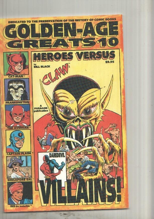  Golden Age Greats numero 10: Heroes Vs. Villains