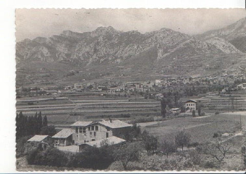 Postal JC0332: Berga - Vista general. Edicion Artistica del Bergadan. En B/N y con cantos serrados