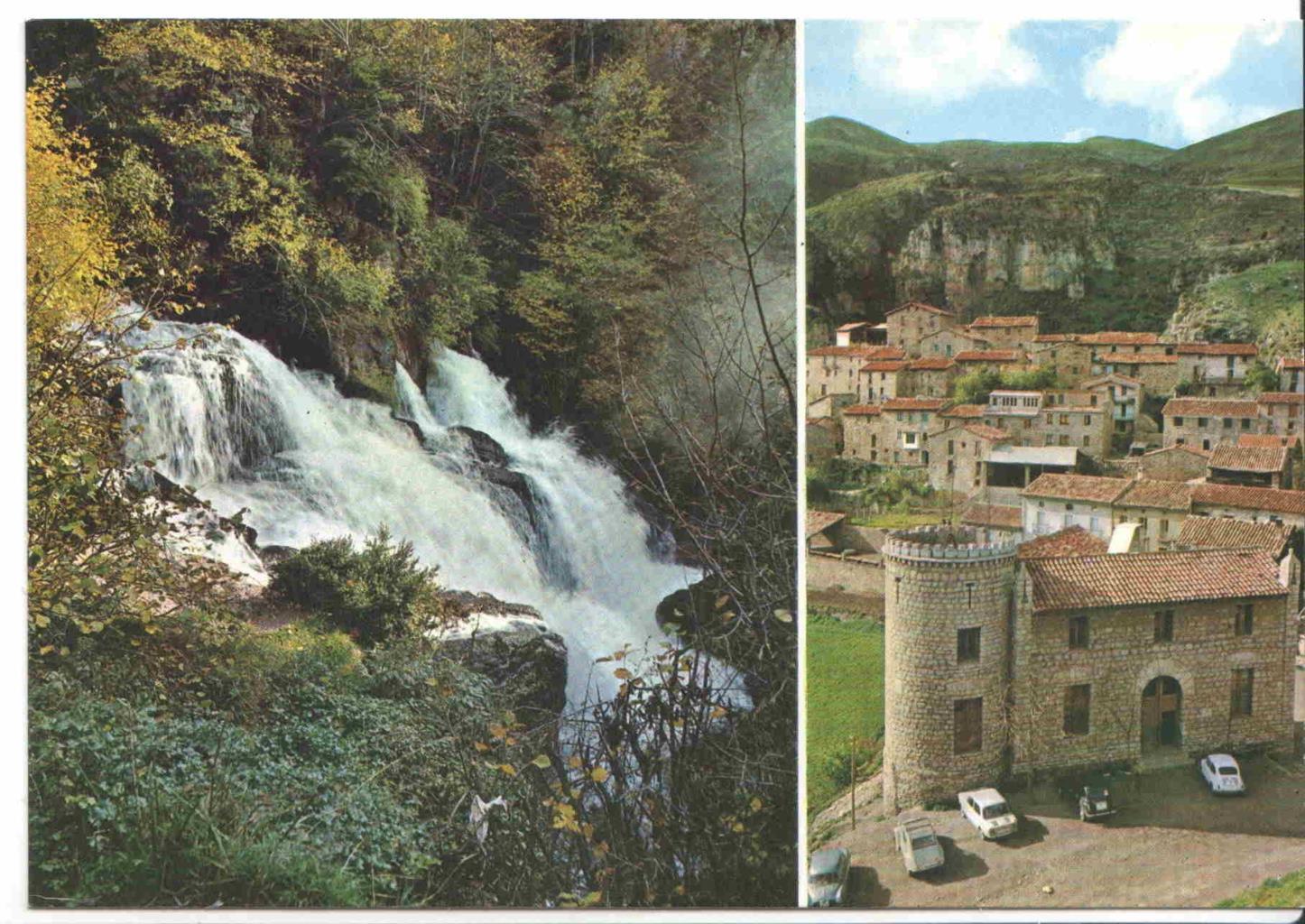 Postal JC0336: Fuentes del Llobregat. Castellar de N'Hug. Alt Bergueda