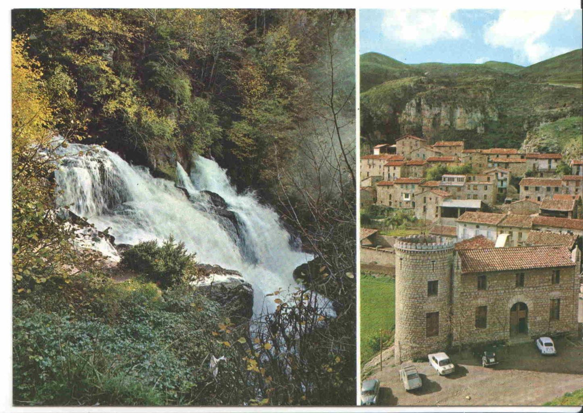 Postal JC0336: Fuentes del Llobregat. Castellar de N'Hug. Alt Bergueda