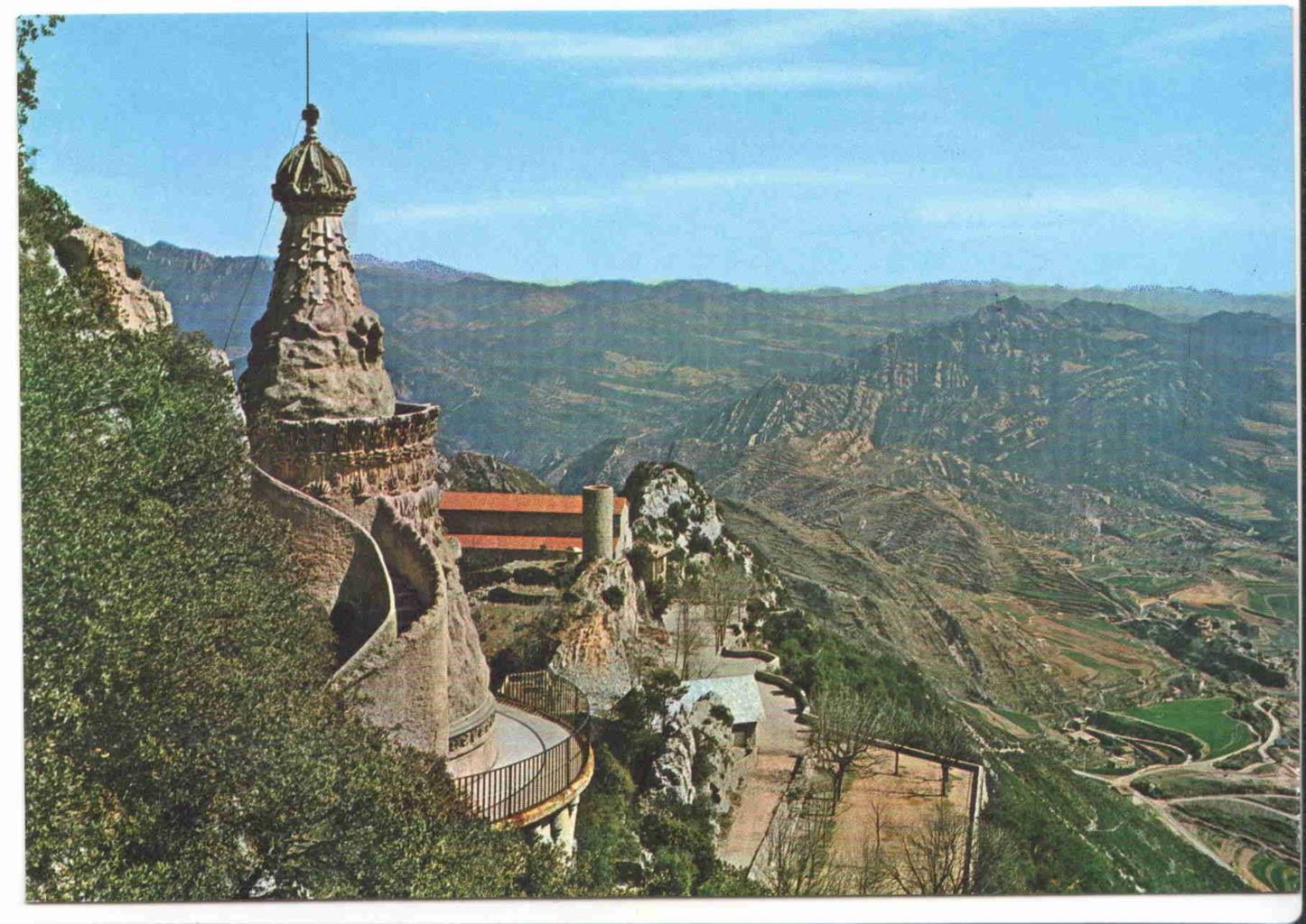 Postal JC0337: Santuario de la Virgen de Queralt. Berga