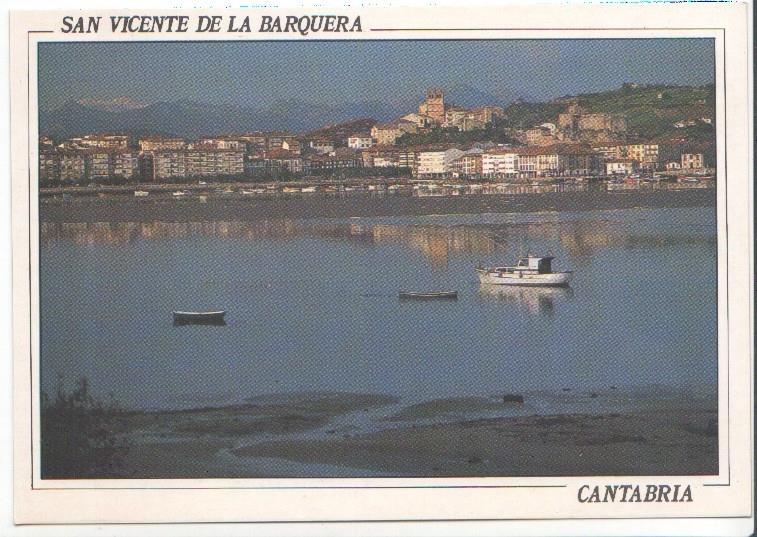 Postal JC0348: San Vicente de la Barquera (Cantabria). Vista general