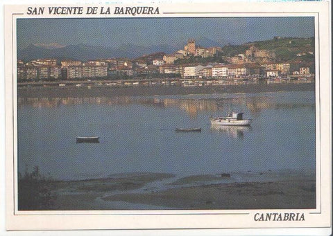 Postal JC0348: San Vicente de la Barquera (Cantabria). Vista general