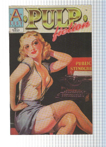 PULP FICTION, Volume 1, Numero 01: The Hawk (A LIST Comics 1997)