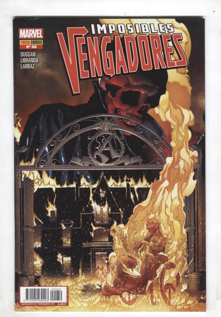 Marvel, Panini: Imposibles Vengadores num 50 mayo 2017 - Craneo Rojo