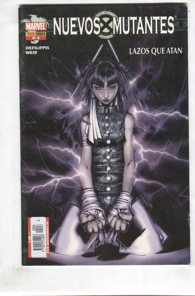 Marvel, Panini: Nuevos Mutantes num 6, agosto 2005 - Lazos que atan