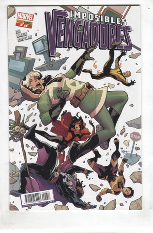 Marvel, Panini: Imposibles Vengadores num 58 ene 2018 - Empujar y tirar