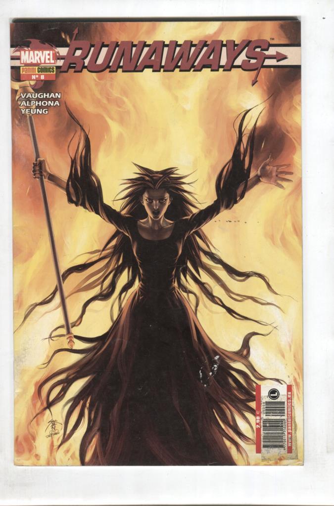 Marvel, Panini: Runaways num 8 dic 2005 (pequeño desperfecto en la cubierta) - Los buenos mueren jovenes parte 3