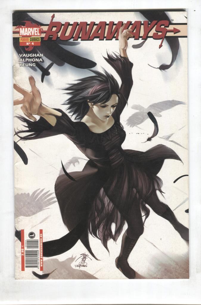 Marvel, Panini: Runaways num 4 ago 2005 - Erial adolescente parte 1