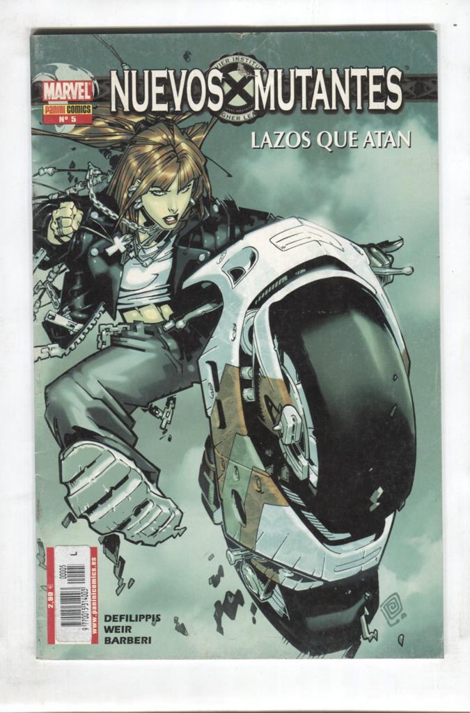 Marvel, Panini: Nuevos Mutantes num 5, julio 2005 - Lazos que atan parte 3