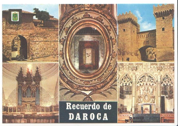 Postal JC0352: Daroca (Zaragoza). Diversos aspectos