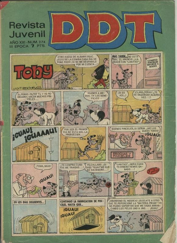 DDT tercera epoca numero 274: Toby
