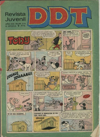 DDT tercera epoca numero 274: Toby