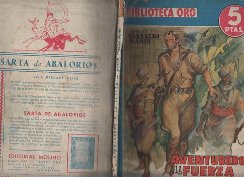 Biblioteca Oro Azul numero 147: Aventurero a la fuerza